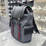 Balo Nam Gucci Backpack Black Da Thật