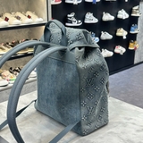 Balo LV Backpack Washes Denim Da Bê