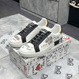 Giày Dolce & Gabbana Vương Miện Da Bê