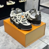 Louis Vuittion LV Skate Grey White Da Thật