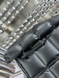 Áo Phao Lông Vũ Prada Full Đen Cao Cấp