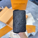 Túi Đựng ĐT LV Dập Full Da Thật