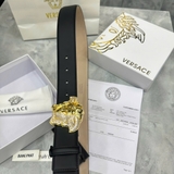Dây Lưng Versace Khoá Đá Da Thật