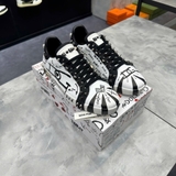 Giày Nam Dolce & Gabbana Đinh " White Black"
