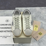 Golden Goose Super Star Nhũ Gót Đen