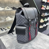 Balo Nam Gucci Backpack Black Da Thật