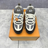 Louis Vuittion LV Skate Grey White Da Thật