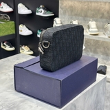 Túi Dior Safari Messenger Bag Black Đen Da Thật