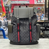 Balo Nam Gucci Backpack Black Da Thật