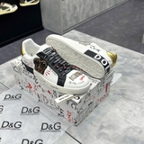 Giày Dolce & Gabbana Vương Miện Da Bê