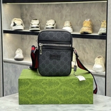 Túi Đựng ĐT Gucci Đen Da Thật