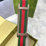 Túi Đựng ĐT Gucci Nâu Da Thật