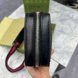 Túi Đựng ĐT Gucci Đen Da Thật