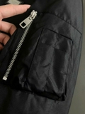 Áo Khoác Gió DG Bomber Black ( 2 Mặt )