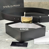 Dây Lưng Dolce & Gabbana Khoá Vuông Da Thật