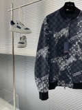 Áo Khoác Gió LV Navy Blue