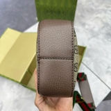 Túi Đựng ĐT Gucci Nâu Da Thật