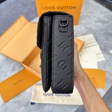 Túi Đựng ĐT LV Dập Full Da Thật