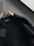Áo Len LV Black Monogram