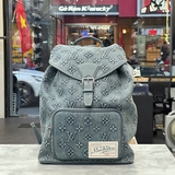Balo LV Backpack Washes Denim Da Bê