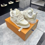 Louis Vuittion LV Skate Begie White Da Thật