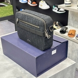 Túi Dior Safari Messenger Bag Black Đen Da Thật