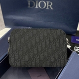 Túi Dior Safari Messenger Bag Black Đen Da Thật