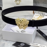 Dây Lưng Versace Da Thật Mặt Medusa