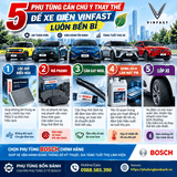 TTop 5 Phụ Tùng Quan Trọng Cần Thay Thế Định Kỳ Để Xe Điện VinFast Của Bạn Luôn Bền Bỉ, Êm Ái