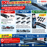 Cách Phân Biệt Các Loại Chân Cài Gạt Mưa Ô Tô Để Không Mua Nhầm