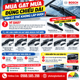 MUA GẠT MƯA ĐÚNG CHIỀU DÀI VẪN CÓ THỂ KHÔNG LẮP ĐƯỢC!