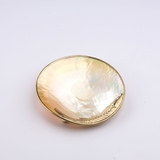 Đĩa trai xác vàng bọc cá tròn