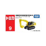TOMICA No.09 KOMATSU EXCAVATOR
