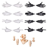 30MS OPTION HAND PARTS [WHITE/BLACK]