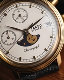 Takeo Kikuchi Moonphase Chronograph