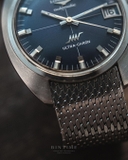 Longines Ultra-Chron Rare Blue Crosshair Dial