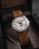 1950s Leonidas Triple Calendar Moonphase Automatic
