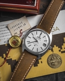 Omega Constellation C-shape Linen Dial 168.017