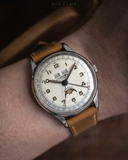 1950s Leonidas Triple Calendar Moonphase Automatic