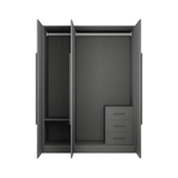 Tủ quần áo 3 cửa 6 ngăn F1GENZ cao cấp