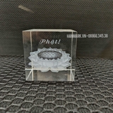 Pha Lê K9 - 6x6x6 cm - Mã PL666