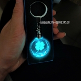 Móc Khóa Đèn Đổi Màu - Khắc Theo Yêu Cầu - Mã NC11