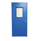 CỬA THÉP ĐƠN MÀU XANH DƯƠNG