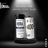 ReraPan 400 B&W - ISO 400 - 8 to 12 Exp - Film 127mm