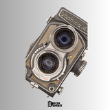 Yashica-44 - TLR Medium Format Camera - 127 Film Camera