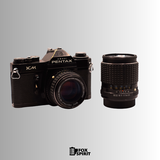 Pentax KM Black | SMC 50mm f1.4 + 135mm f3.5 - SLR Camera - 35mm Film Camera