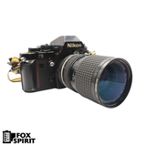 Nikon F3/Grip MD-4/ Lense Zoom 35-70 AIS/Flash - Pro SLR - 135mm Camera