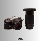Pentax KM | 55mm f1.8 + 45-125mm f4 - SLR Camera - 35mm Film Camera