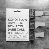KONO! SLOW B&W FILM - Iso 6 - 35mm film - 36 Exp - Roll