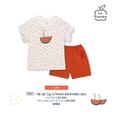 (6M-4Y) LP - Bộ cộc tay La Pomme Watermelon Juice - Cam WJ